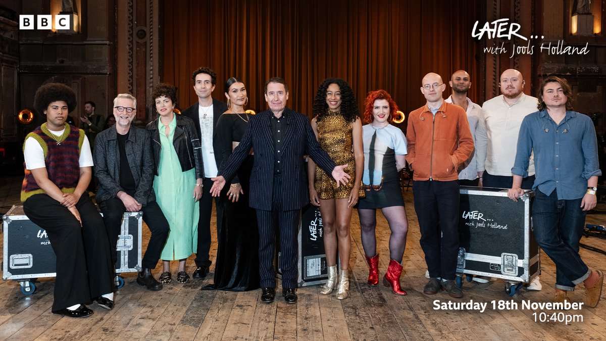 You won’t want to miss tonight’s episode! With welcomed returns from @CorinneBRae and @billybragg, as well as Later… debuts from @BombayBicycle, @cleosol, @cmatbaby and @sekouumusic 🎉 Join us tonight at 22:40 on @BBCTwo & @BBCiPlayer 📺