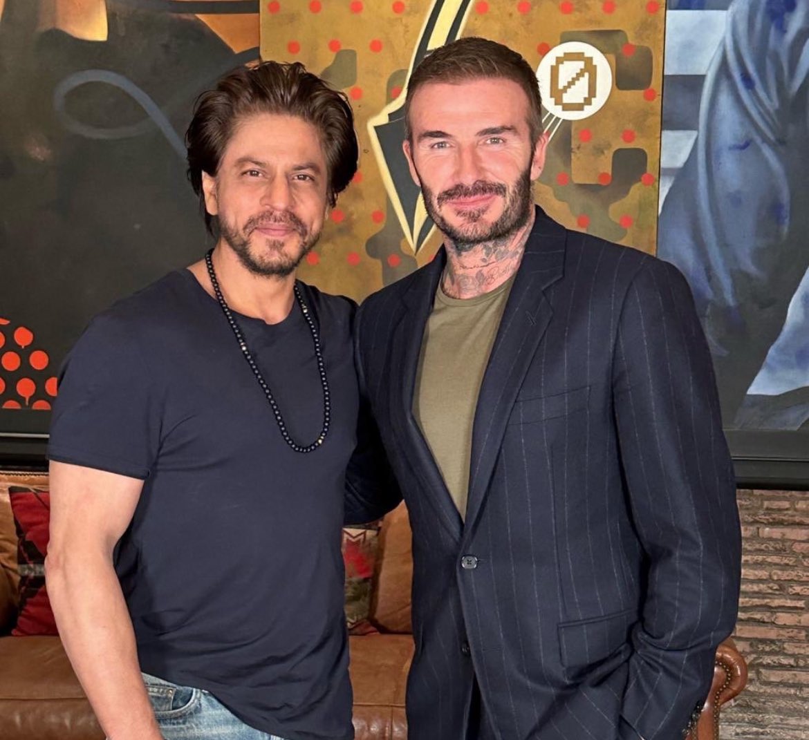 #SRK and #DavidBeckham