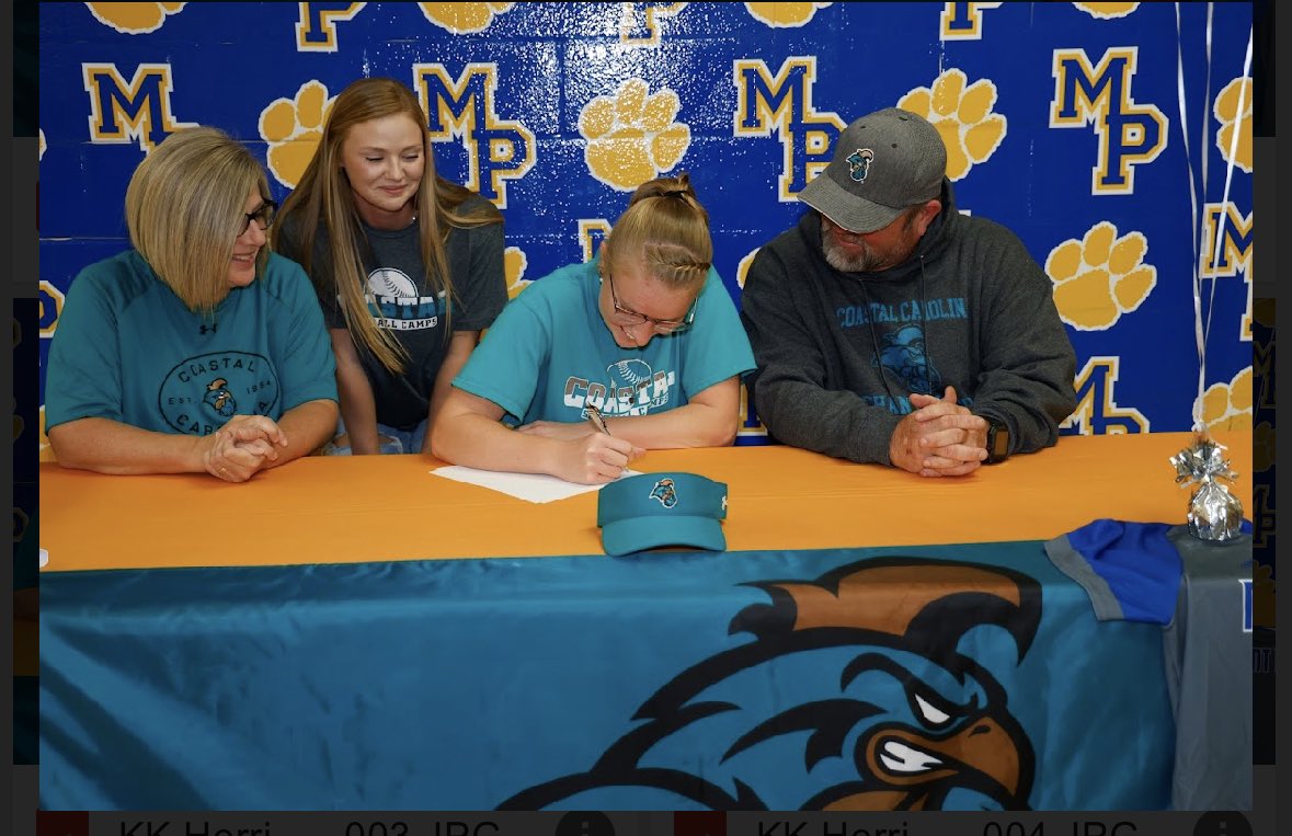 Andy Herring (@andyherring3) on Twitter photo Today we celebrated KK signing her NLI letter to Coastal Carolina University to play softball. Even though she signed last week we were finally able to get friends and family together. Thank you all for taking time out of your day to stop by. <a href="/CoastalSoftball/">Coastal Carolina SB</a> Today we celebrated KK signing her NLI letter to Coastal Carolina University to play softball. Even though she signed last week we were finally able to get friends and family together. Thank you all for taking time out of your day to stop by. <a href="/CoastalSoftball/">Coastal Carolina SB</a>