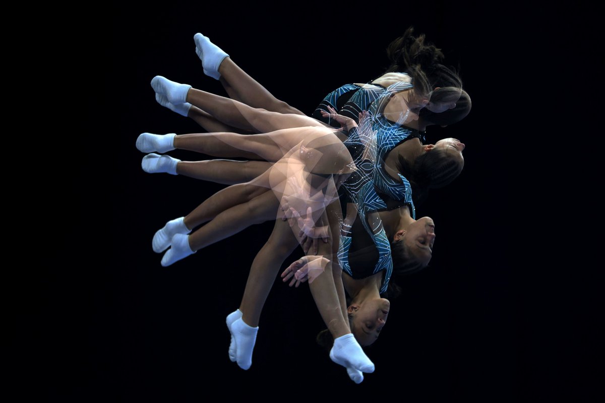 WTGC2023's tweet image. Day 2️⃣ at the World Age Group Competitions.

More motion, medals &amp;amp; magic moments ✨

#Gymnastics #Trampoline #Tumbling #doubleminitrampoline