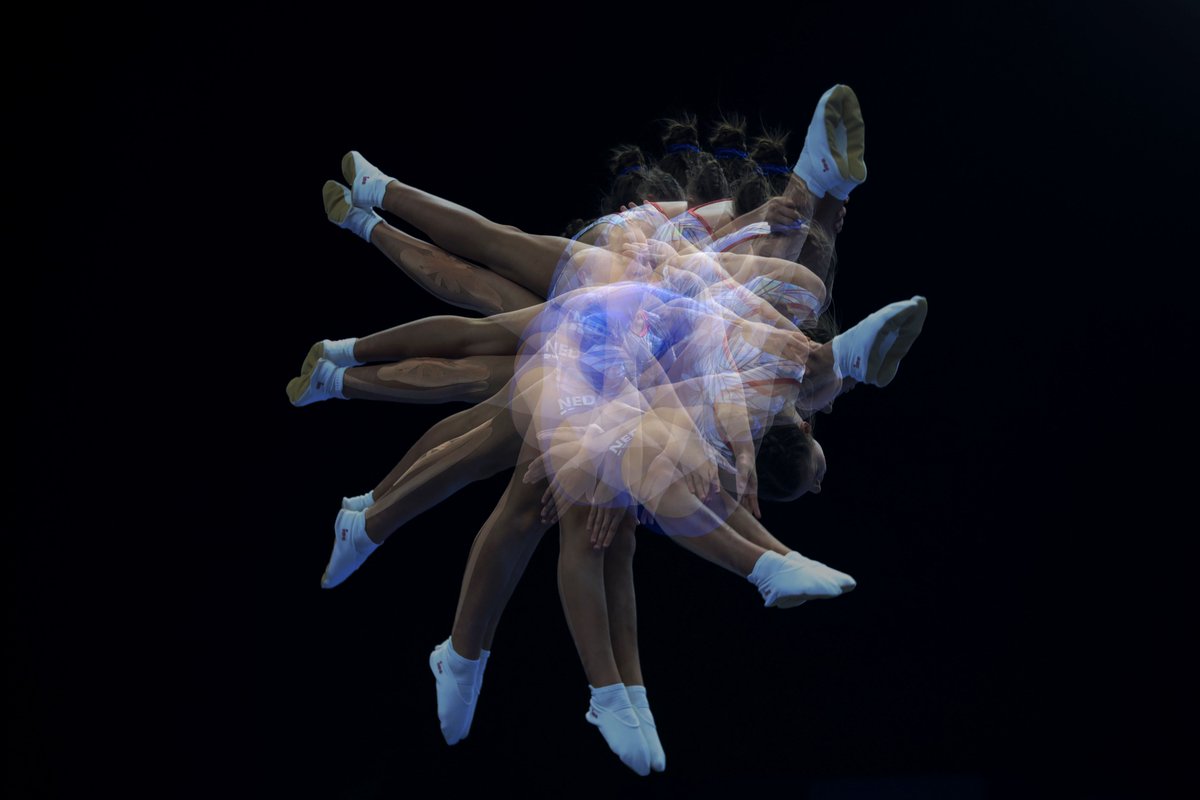 WTGC2023's tweet image. Day 2️⃣ at the World Age Group Competitions.

More motion, medals &amp;amp; magic moments ✨

#Gymnastics #Trampoline #Tumbling #doubleminitrampoline