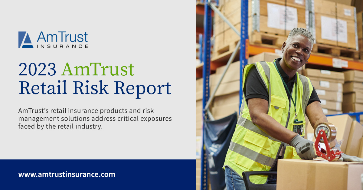 AmTrust found that the number of injuries that are claimed for every $100,000 of a retailer’s payroll in the United States is 25% higher in January than the earlier holiday months. 

Download the 2023 AmTrust Retail Risk Report today 
➡️ bit.ly/47AU72l #retail