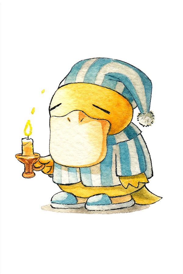 OliverHamlin's tweet photo. I wonder what has this eepy Psyduck up at night? https://t.co/o8spSTXND3