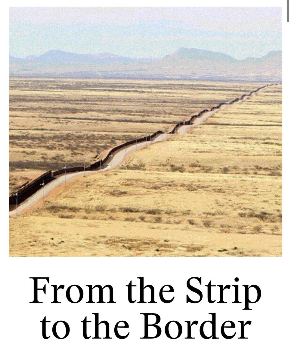 g a b y (@gabydvj) on Twitter photo for <a href="/thebafflermag/">The Baffler</a>, I wrote about the nonsensical claims that “Palestinian refugees” and Hamas militants will show up at the US-Mexico border and the Israeli technology—advertised as “battle-tested” on Palestinians—used to surveil the borderlands
thebaffler.com/latest/from-th… for <a href="/thebafflermag/">The Baffler</a>, I wrote about the nonsensical claims that “Palestinian refugees” and Hamas militants will show up at the US-Mexico border and the Israeli technology—advertised as “battle-tested” on Palestinians—used to surveil the borderlands
thebaffler.com/latest/from-th…