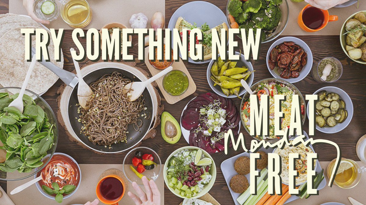 Why not try something new tomorrow? #MeatFreeMonday