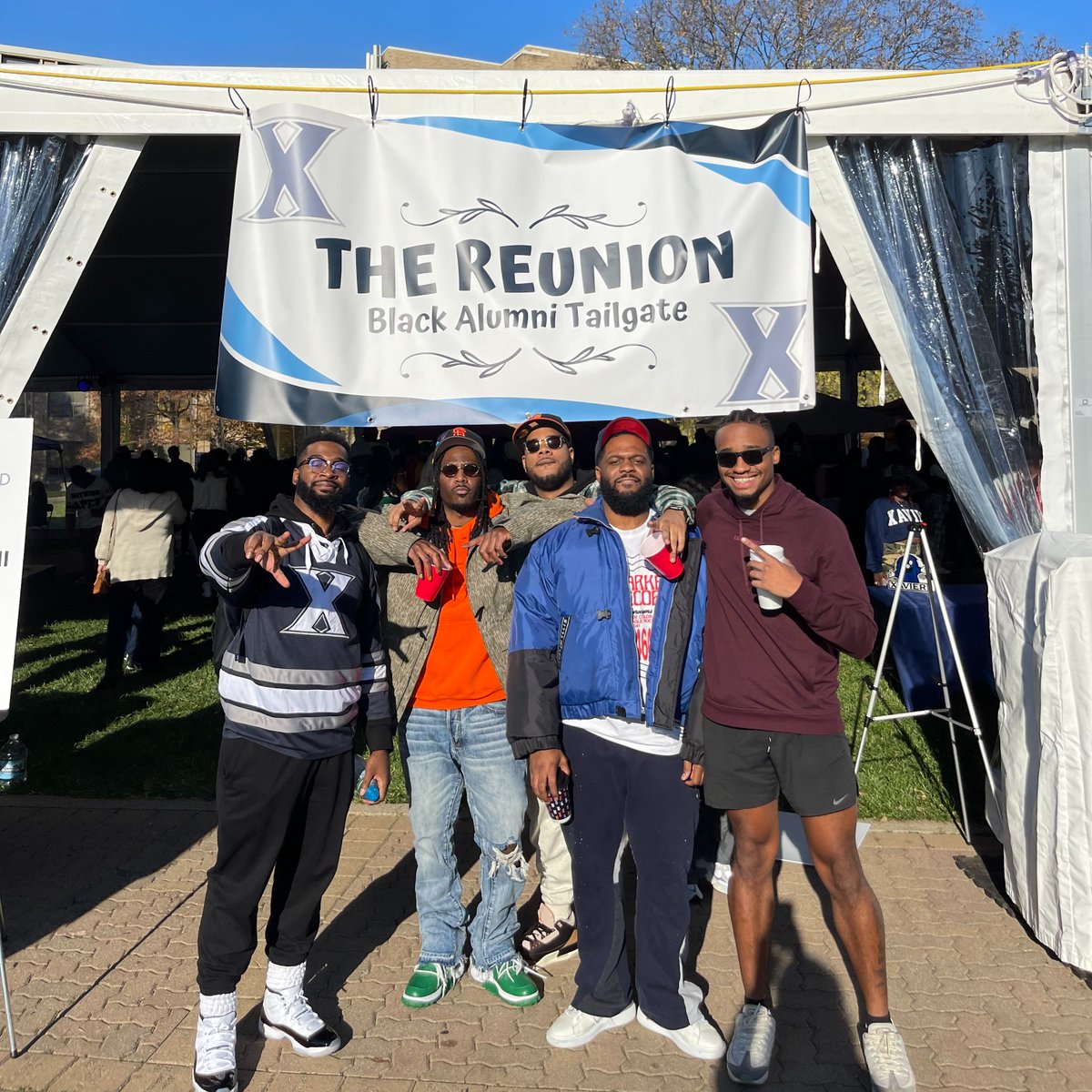 XU_Alumni's tweet image. Last weekend, Xavier&apos;s Black Alumni Association hosted the first Black Alumni Tailgate – &apos;The Reunion.&apos; Their vision: unite, inspire, and pave the way for future endeavors. Thanks to all who attended and made it a fantastic event. Let’s Go X!

#XUAlumniWeekend