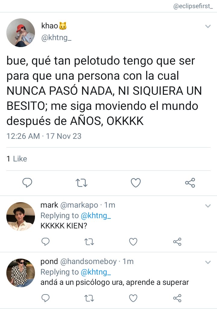 eclipsefirst_'s tweet photo. mi primer amor 🏳️‍🌈 | au firstkhao
incluso si los años pasan; khao siempre tendrá una debilidad por first, el primer chico del que se enamoró con el cuál los sentimientos fueron mutuos pero no llegaron a nada.
¿qué pasará cuando después de años se reencuentren y todo siga igual? https://t.co/eXIosOi5SU