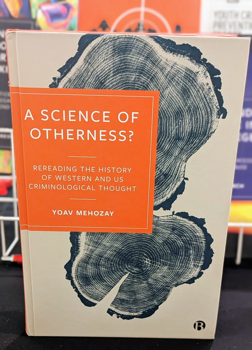 Sign up to our mailing list at #ASCPhilly23 and take home a copy of this new @BrisUniPress book! We're also giving away all books on the stand today so do drop by! If you missed out then all #criminology books have 50% off online with code CNF23. @amer