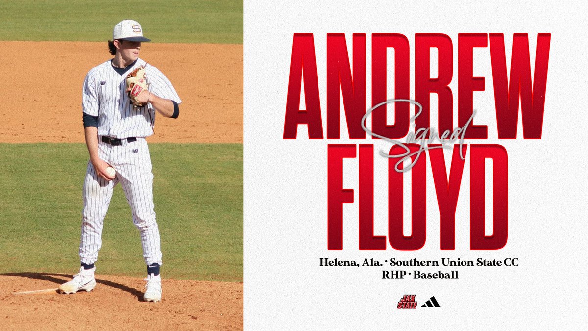 Gamecocks add pitching depth out of the talent-rich JUCO system in Alabama with Andrew Floyd (<a href="/Floyd_0311/">Andrew Floyd</a>) becoming a Gamecock! Posted a 3.38 earned run average and a WHIP of 1.46 in 2023

Southern Union CC ➡️ Jax State
