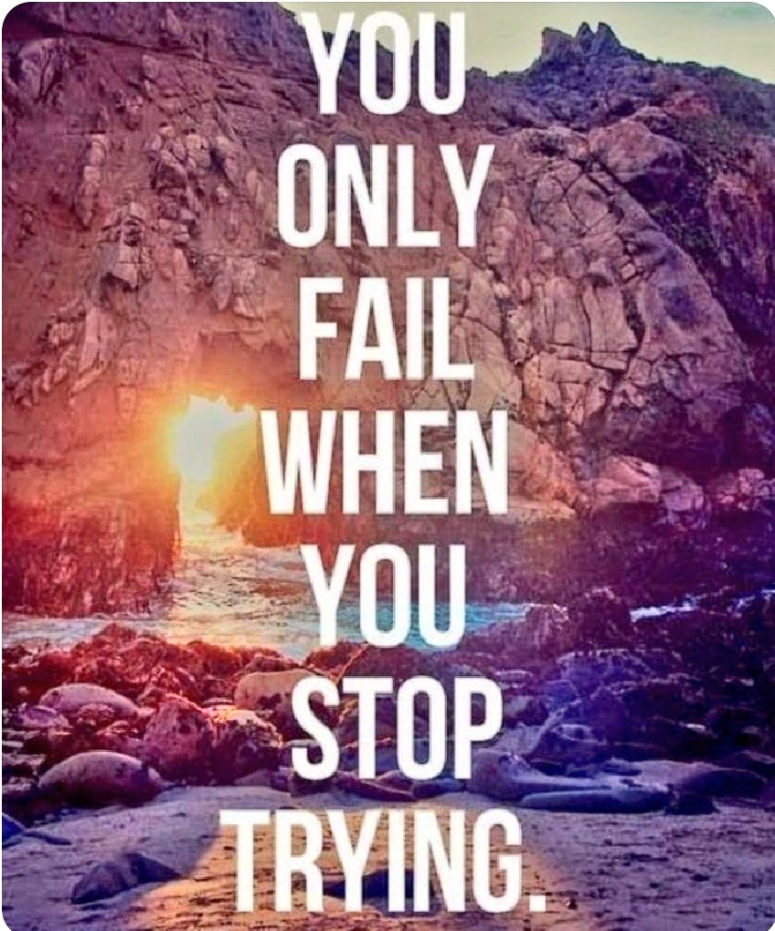 Keep Trying 👊👊👊👊