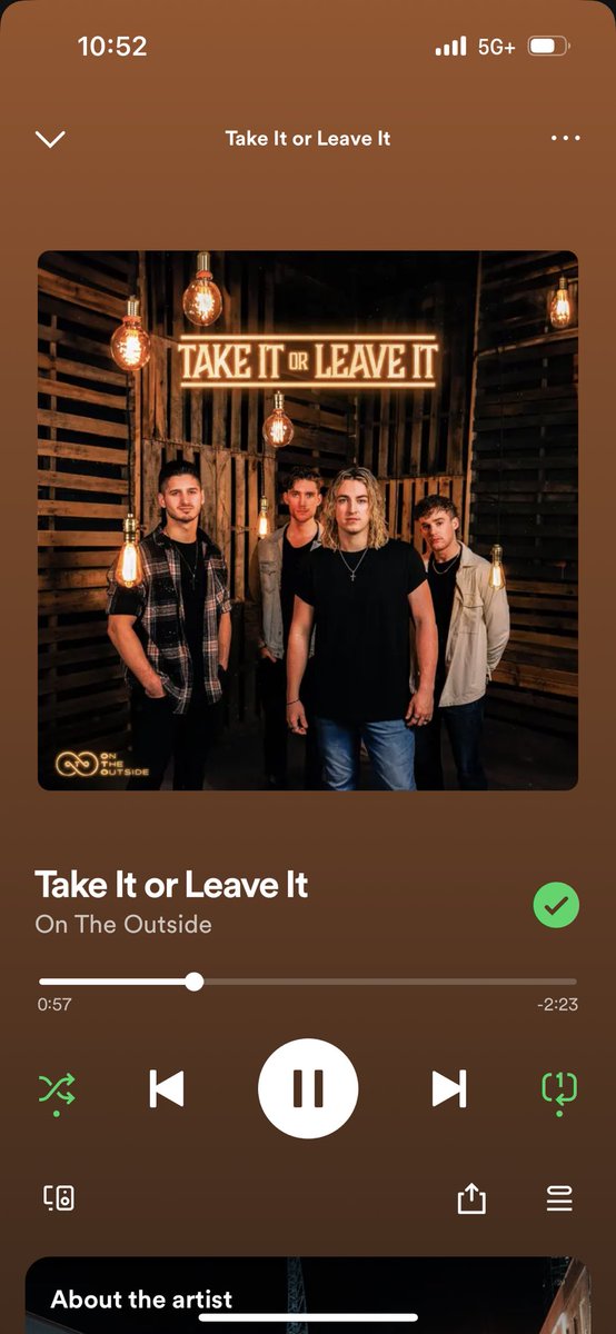 “Take It or Leave It” is OUT!!!! stream stream stream!!!