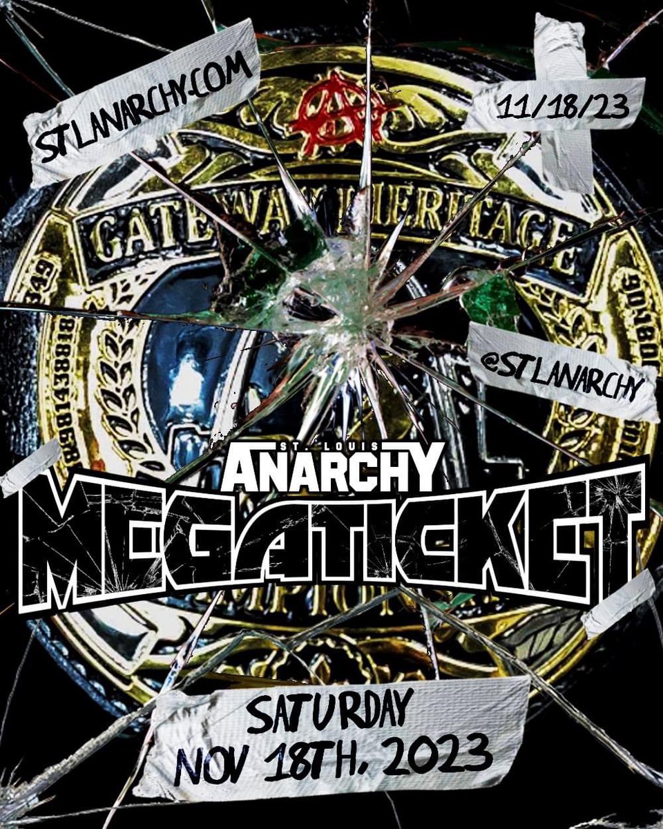 The 20th year of @stlanarchy comes to a close with #MegaTicket23 Come out and #FeelSomething and when you do, #DoItfortheBrand