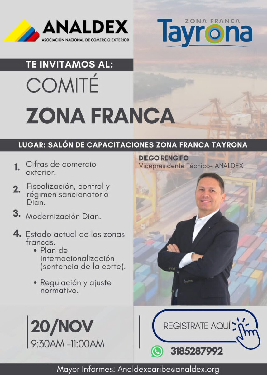 Zona Franca Tayrona tweet media
