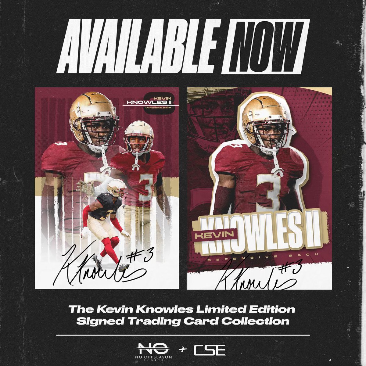 Kevin Knowles II (@flexxkp5) on Twitter photo The Kevin Knowles II Limited Edition Autograph is now live!
Link to purchase: lnk.bio/kevinknowlesii
#CollegeFootball #FSU #Seminoles #FloridaState #GoNoles #Noles #NoleFamily #keepCLIMBing <a href="/NooffseasonFL/">No Offseason Sports</a> <a href="/CardStockExcha1/">Card Stock Exchange</a> The Kevin Knowles II Limited Edition Autograph is now live!
Link to purchase: lnk.bio/kevinknowlesii
#CollegeFootball #FSU #Seminoles #FloridaState #GoNoles #Noles #NoleFamily #keepCLIMBing <a href="/NooffseasonFL/">No Offseason Sports</a> <a href="/CardStockExcha1/">Card Stock Exchange</a>