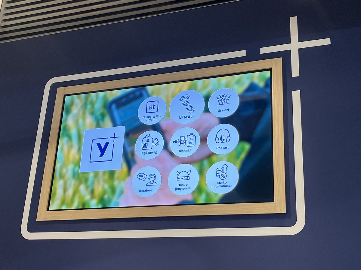 MichaelLepelley's tweet photo. Lancement de #yaraplus en 🇩🇪 @AGRITECHNICA 2023
✅Les solutions cultures #yara sur 1 plateforme !
Restez connectés avec @YARA_france, à suivre dans les prochains mois 🇫🇷📱💻
#cultivonslavenir #atfarm #ntester #tankmix #imageIT https://t.co/p19Hn9tg93