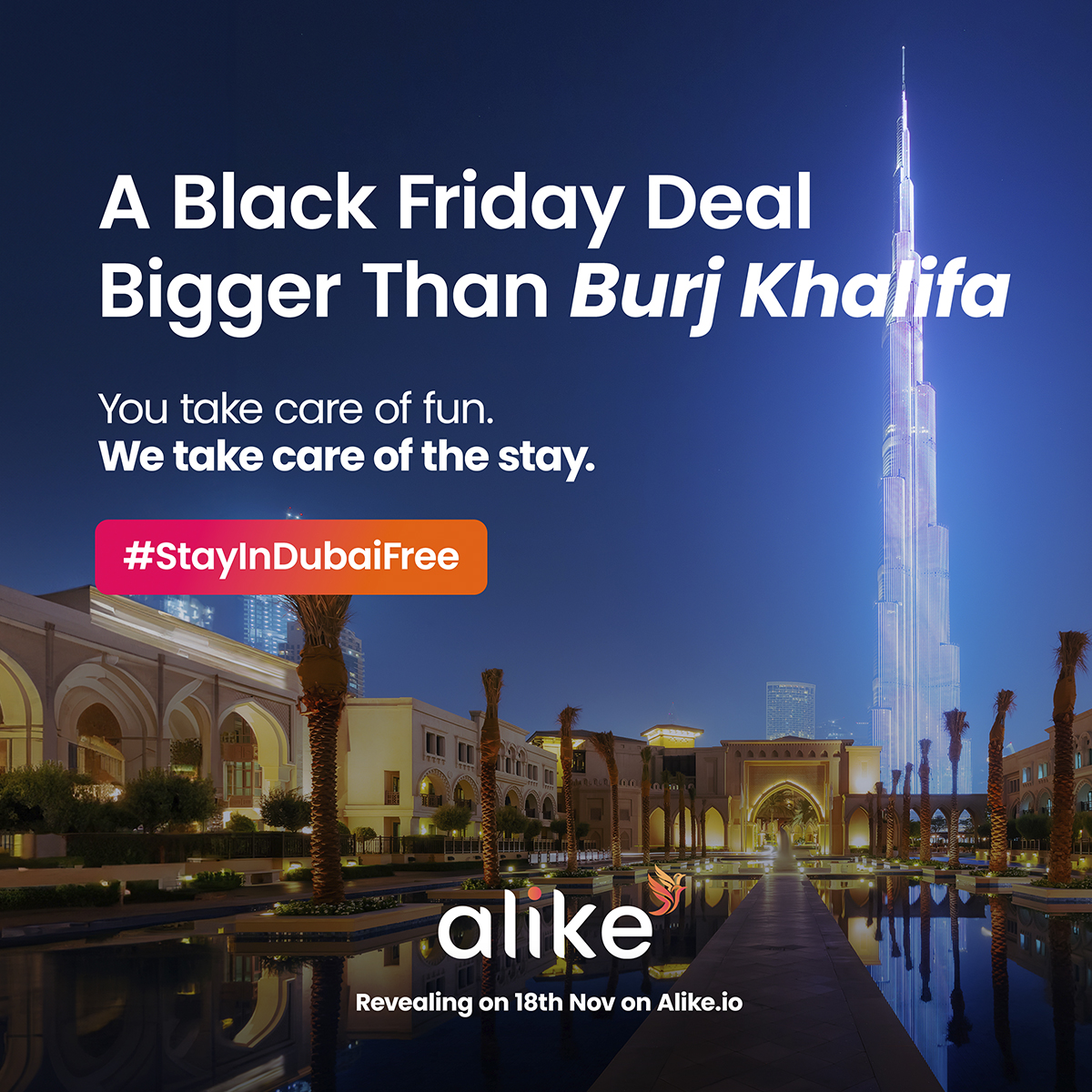 ⏰Only 1 day left until the big reveal! ✨
Tag your friends who you want to go to Dubai with🫂 
#StayInDubaiFree #countdowntosavings

#blackfriday #blackfriday2023 #indubai #visitdubai #dubaitourism #aliketravel