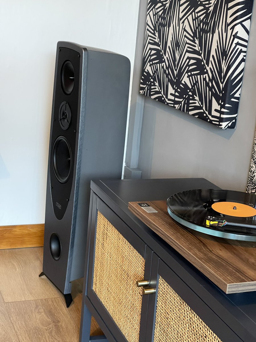 HiFiGear's tweet photo. Today we set up the award winning @RegaResearch 50th anniversary Planar 3 turntable alongside the Elex Mk4 amplifier, powering the new, size defying, explosively good AYA speakers to create an incredibly cohesive and rich sounding system.

And doesn’t it look good!

#hifigear https://t.co/3z4F4FZm29