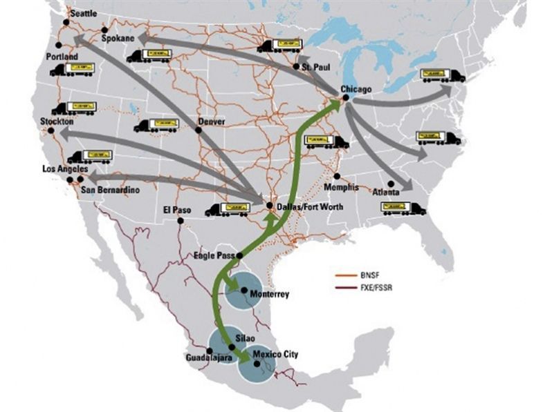 mundomaritimo's tweet photo. Relocalización de la producción en México impulsa nuevos servicios multimodales desde/hacia Estados Unidos #MundoMaritimo https://t.co/SxuPznUKFi https://t.co/dDYg3nCpPU