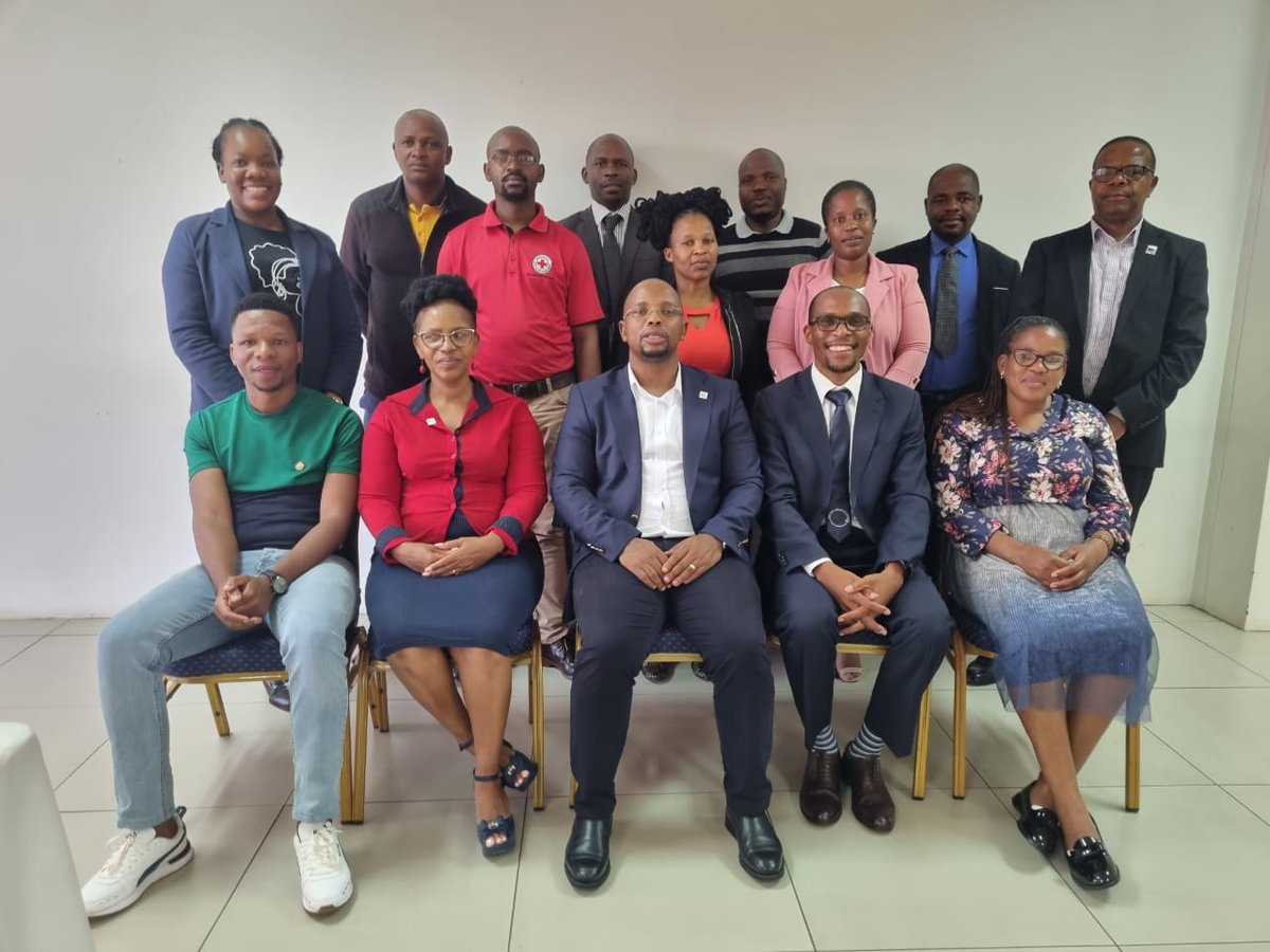 KopanoMasilo22's tweet photo. Excited to have had a productive meeting at @Baphalali Eswatini RC today; such a welcoming Board. We had great discussions on good governance and building a strong NS able  to empower local communities in need in Eswatini. #IFRCSouthernAFR https://t.co/w7Imh6fUsT