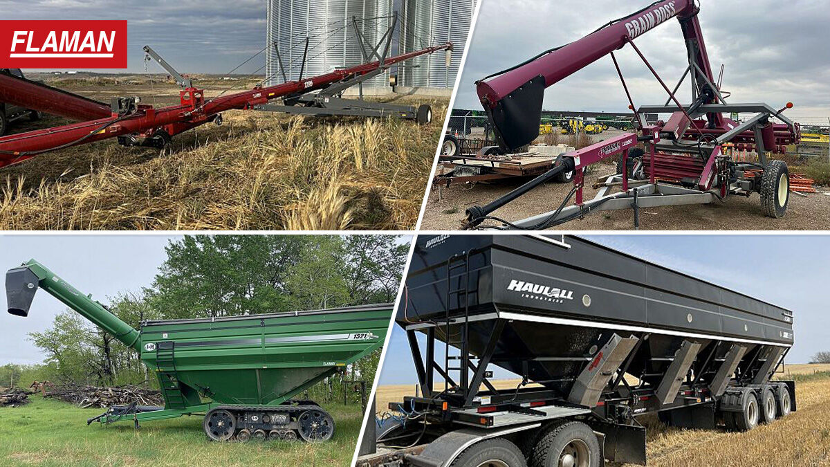 Looking to upgrade your current equipment? We are always looking for trades on well-maintained grain handling and field equipment.

Contact your local Flaman for more info or visit our website to shop our current inventory: flaman.com/r/inventory-no…
