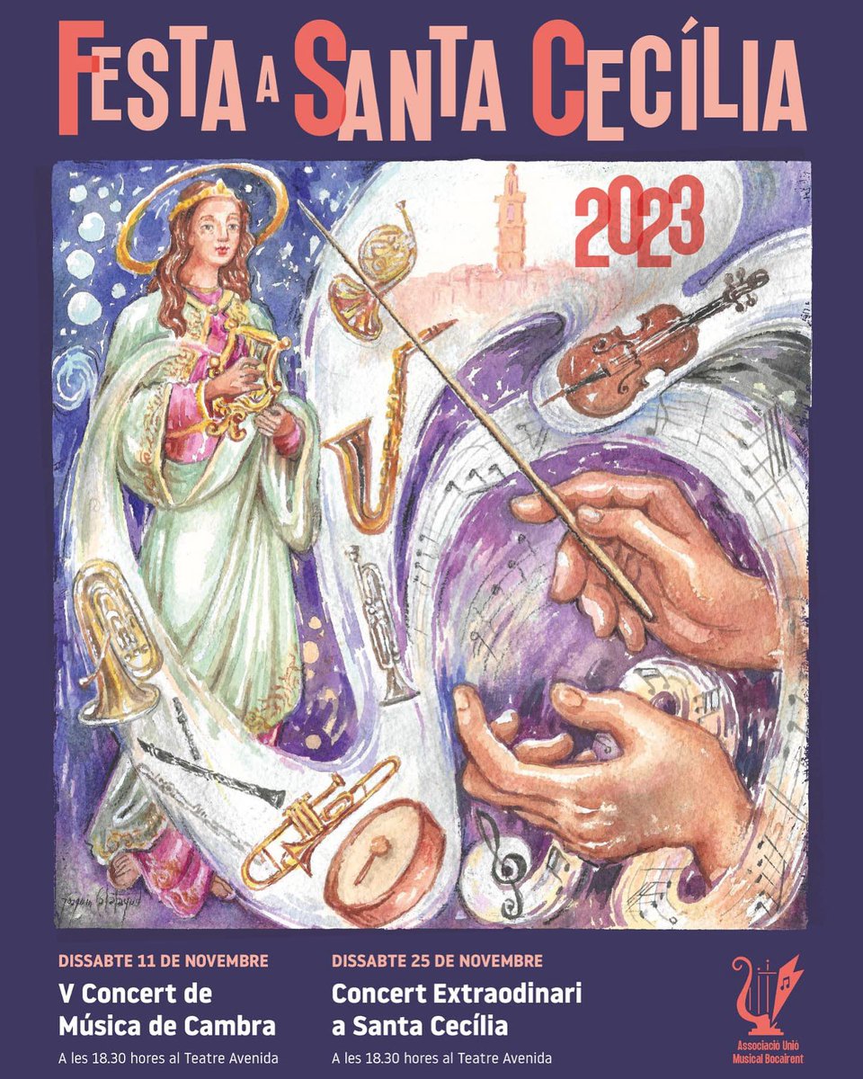 Les bandes locals celebren la festa de Santa Cecília, que porta cites musicals destacades a partir d'aquest cap de setmana.