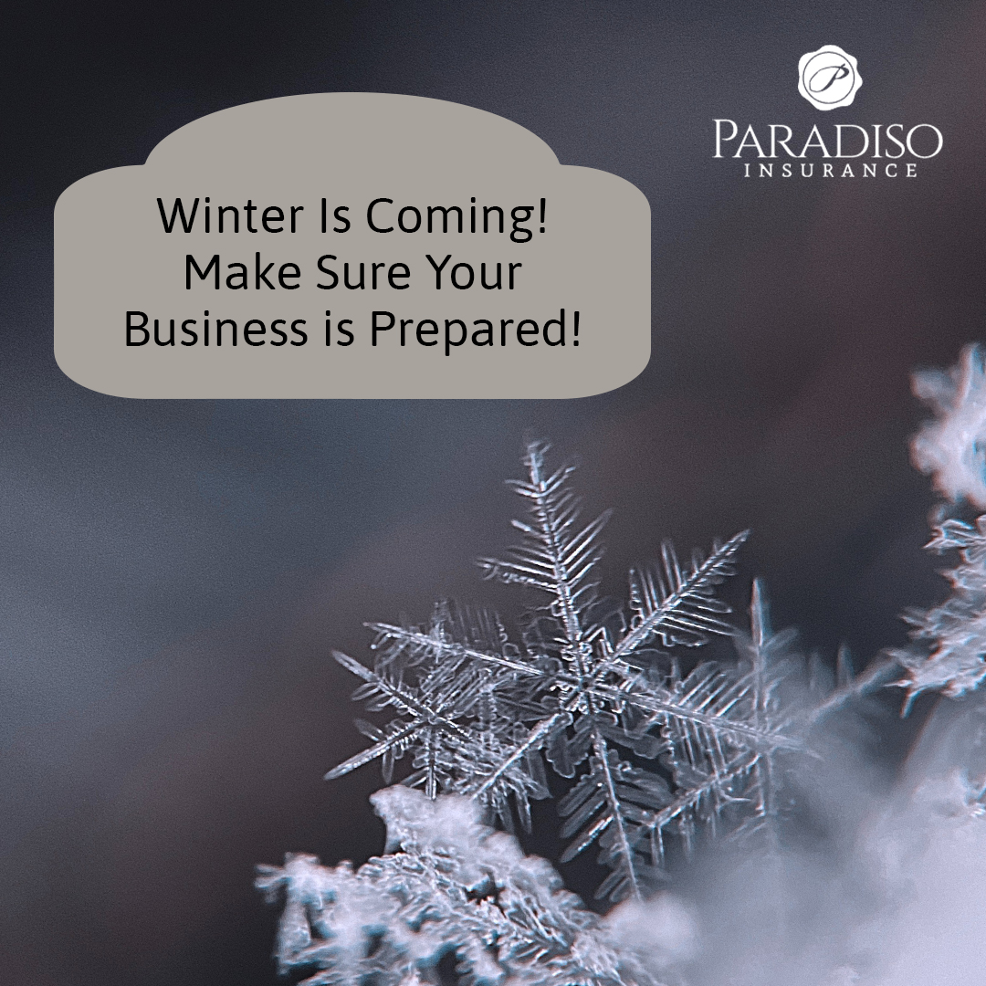 paradisoins's tweet photo. Even though the fall has only just begun, we want to help prepare our commercial clients for the upcoming winter well in advance, because it’s looking like a frigid one.  https://t.co/BiDQKdmlmq

#paradisoinsurance #winterinsurance #ctbusiness https://t.co/0dolgCIR58