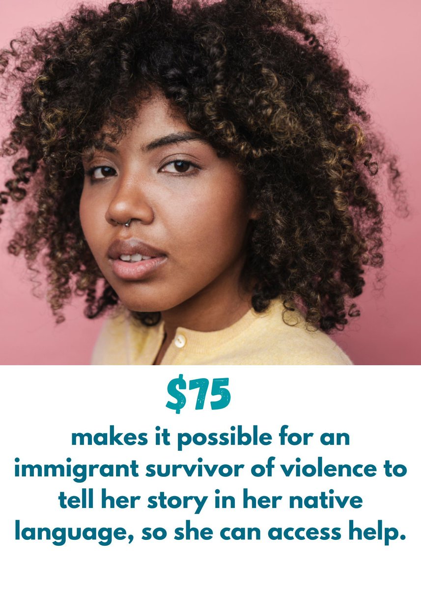 PIRCforjustice's tweet photo. You can make it possible for a survivor to tell their story, in their own language, to an immigration attorney. 
Support immigrants during the Lancaster's ExtraGive today: https://t.co/H39pUfRWv3 https://t.co/I4gLlrnGFi