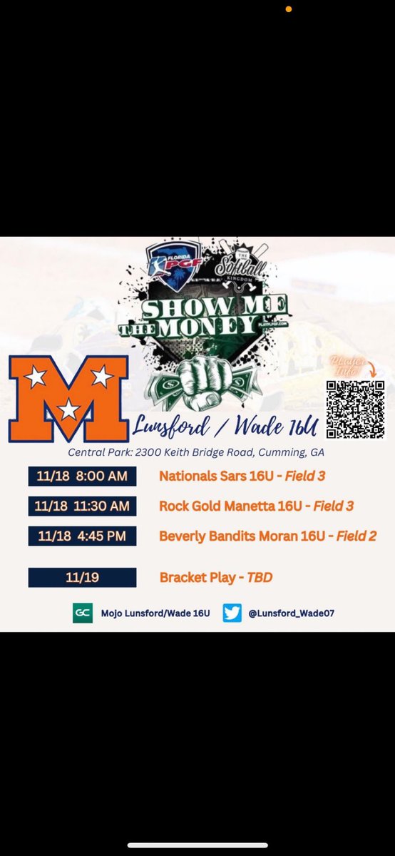 Come out and watch us this weekend!!! <a href="/UNGSoftball/">UNG Softball</a> <a href="/MikeDavo17/">MIKE DAVENPORT</a> <a href="/GSAthletics_SB/">Georgia Southern Softball</a> <a href="/Jake_Sandlin12/">Coach Sandlin</a> <a href="/MercerUSoftball/">Mercer Softball</a> <a href="/RacersSoftball/">Murray State Softball</a> @Lunsford_Wade07