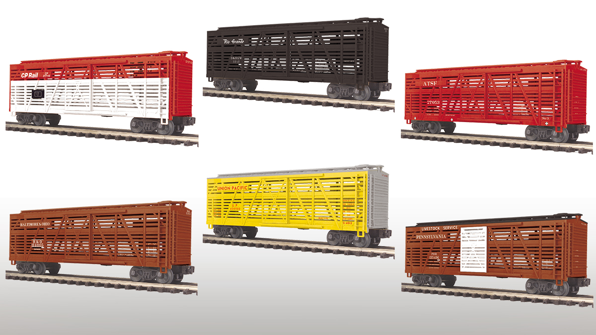 M.T.H. Electric Trains has announced a 2024 O Scale Premier Stock Car in six different liveries.  Each of these offerings will be available in two car numbers and slated to begin shipping to M.T.H. Authorized Retailers in June 2024.  Learn more: mthtrains.com/news/826