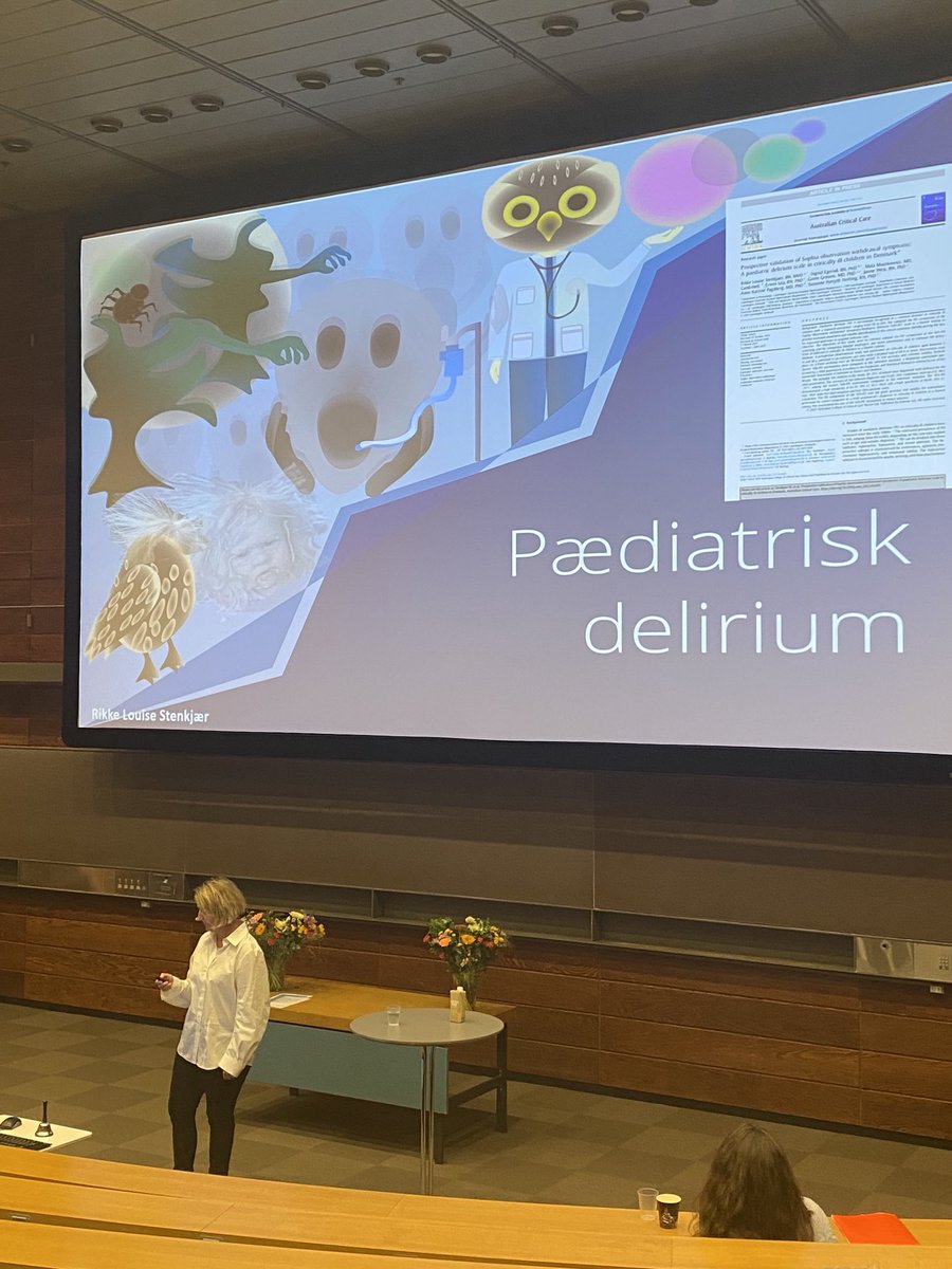 StenkjaerR's tweet photo. Today I presented our validation study at the regions intensive care nurse symposium. I received the price for the   best oral presentation. Thank you to the symposium group and to all my supervisors. #regionhovedstadensintensivesygepkejesymposium #PICS #PICU #PEDIATRIC DELIRIUM https://t.co/uk2CUDDF1Z