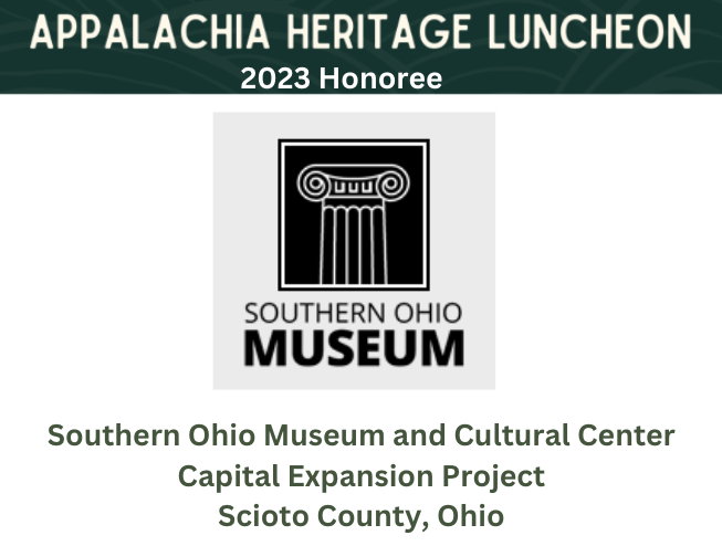 OHCHA1's tweet photo. Don't miss the #SuccessStory of The Southern Ohio Museum and Cultural Center in #Scioto County, Ohio. After 40+ years, this #Appalachian asset is expanding to help revitalize  downtown #Portsmouth and grow the area’s tourism. Heritage Luncheon tickets: https://t.co/Uca8lolXVX https://t.co/vXYYYg7ieE