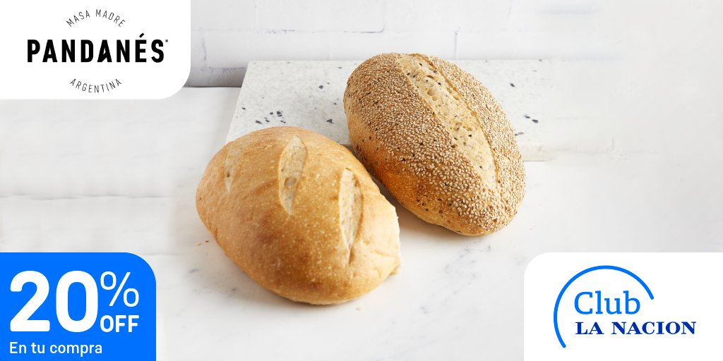 clubln's tweet image. #PANDANÉS te acompaña en cada momento de tu día.
➡bit.ly/ClubLN-pandane…
Hacé tu compra con un 20% Off.🍞🥖 
Encontrá todos los detalles haciendo click.

#pandanes #panes #beneficiosclubln #clubln #clublanacion #lanacion