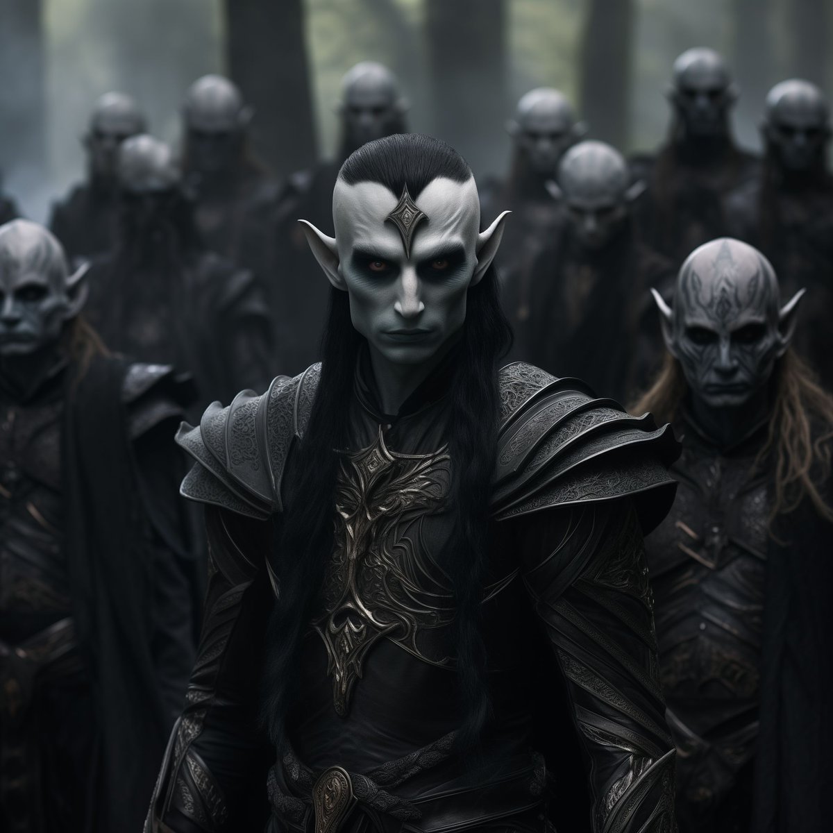 world_mythos's tweet photo. The Dökkálfar, or dark elves, are mysterious beings in Norse mythology. They are classified as elves and have a significant role in the cosmos. Although mentioned in ancient Norse poetry and literature, limited sources and vague descriptions make them enigmatic. #NorseMythology https://t.co/hZ04DsvBxg