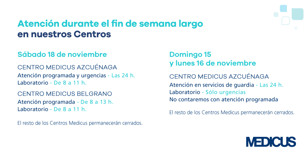 #MedicusTeInforma
