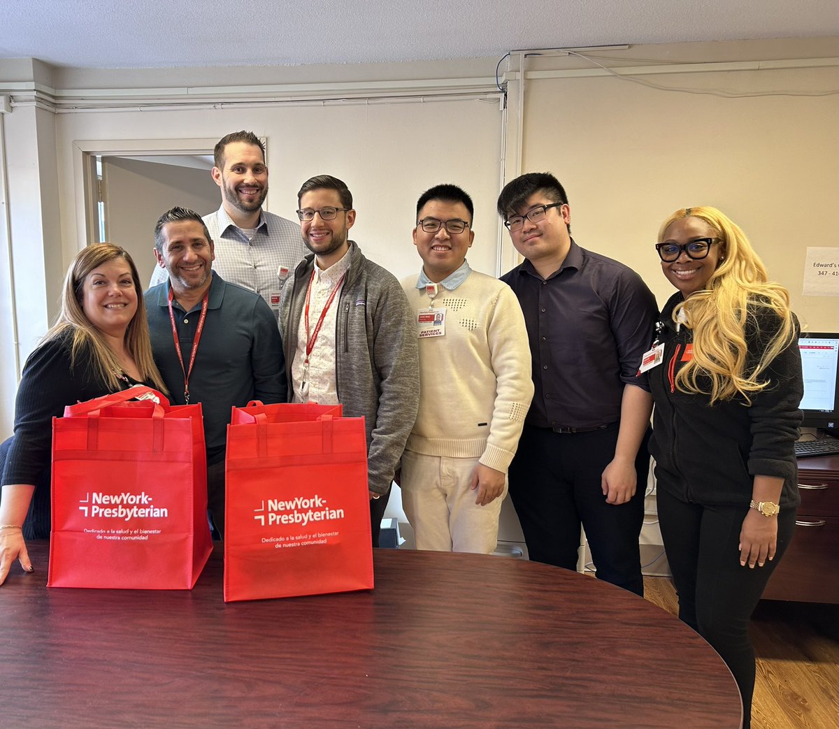 NYP 2023 Thanksgiving Food Drive. PX/PSA team doing their part in supporting our community by partnering with CHiPS Soup Kitchen and Shelter. #HappyThanksgiving #grateful #NYPBMH