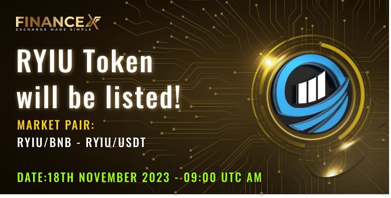 Polydash_'s tweet photo. RYIU Token (#RYIU) has been listed on FinanceX exchange
Deposit: Open in 17th November 2023
Trade: Open in 18th November 2023
π https://t.co/qvJ1MSiCqt
π https://t.co/AJs7hFoELmβ¦
Detail: https://t.co/GUbrQBlNhLβ¦
#therealFinanceX #CoinGecko #RYI_Unity https://t.co/jAp7djYfun