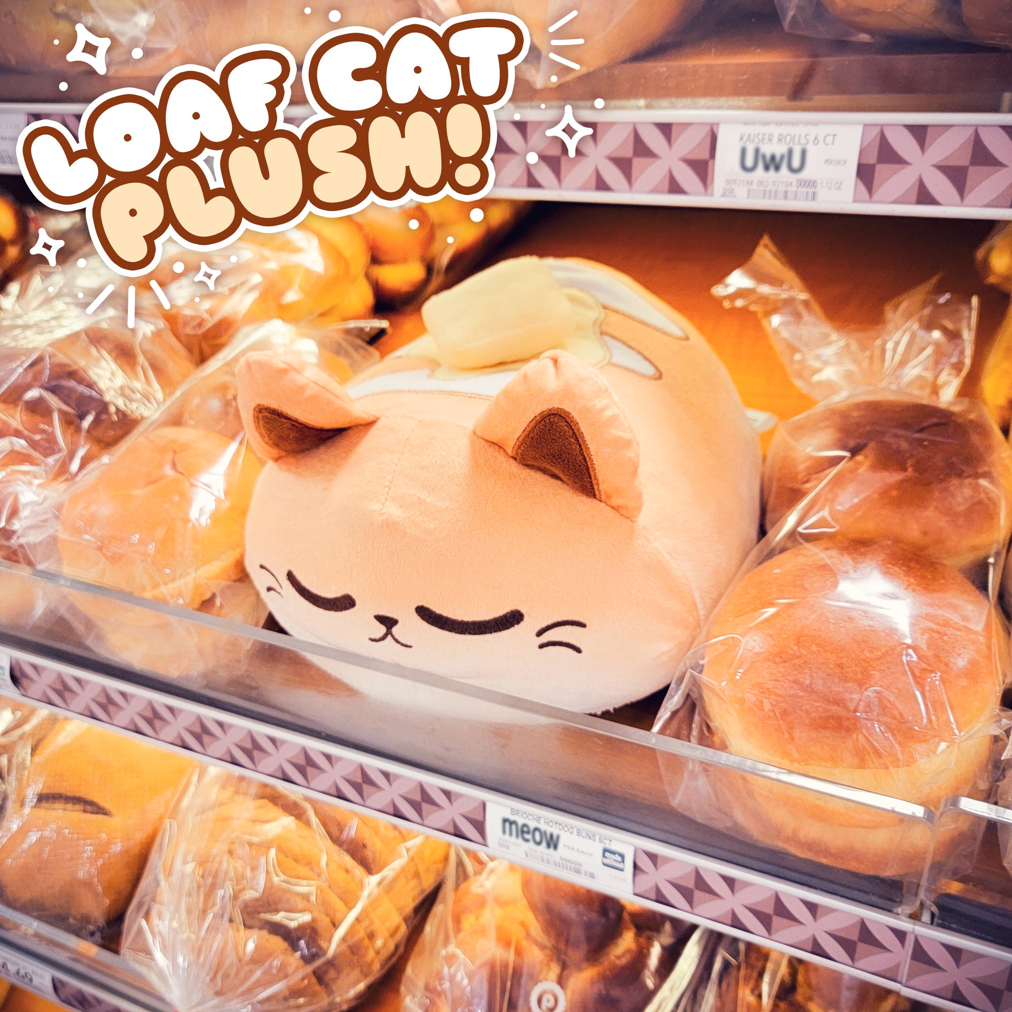 Bread best sale cat plush