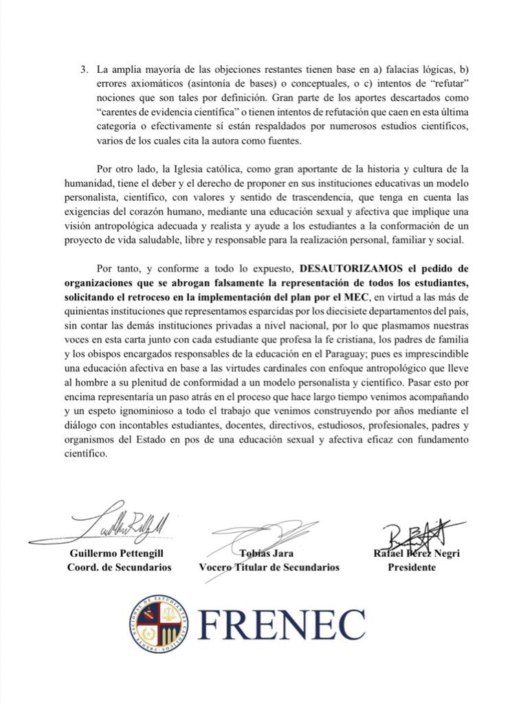 Frente Nacional de Estudiantes Católicos tweet media