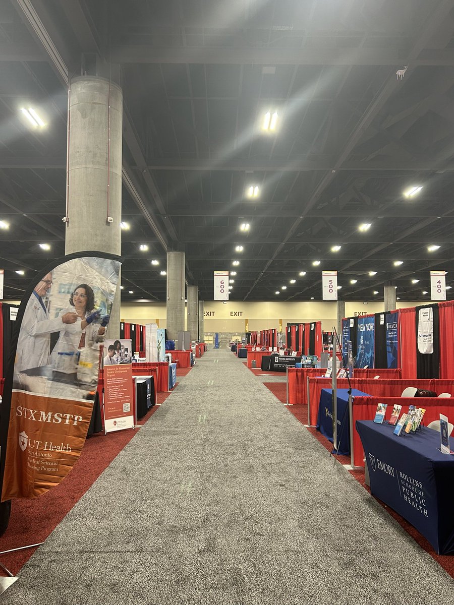 BioGap's tweet image. Hey #ABRCMS2023 attendees don’t forget to checkout aisle 600 and meet @BioGap recruitment and admissions representatives from @IndianaUniv @pennstatemedicine 
@EinsteinPhD @UTSouthwestern @EmoryUniversity @musc_cgs @UTHealthSA @VAInstitute