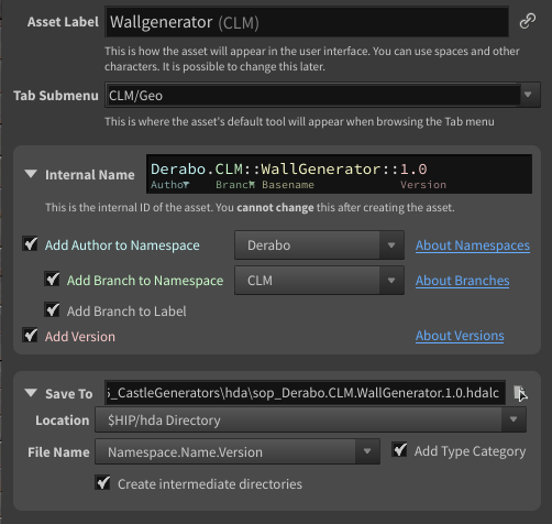 I love the new HDA creation look in version 20! <a href="/sidefx/">SideFX</a> 
#Houdini