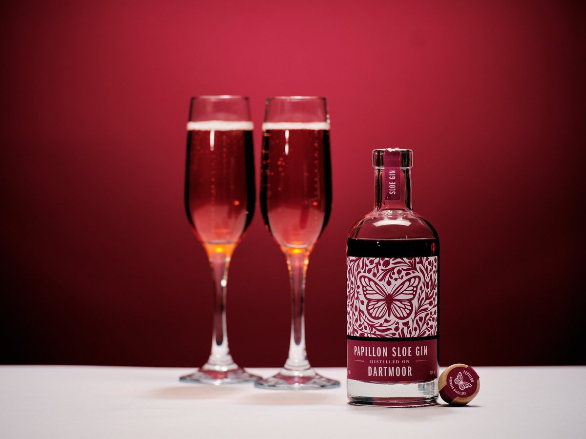 Have you tried a Dartmoor Sloe Royale?
One measure of our Sloe Gin topped up with fizzy wine. A perfect festive sparkler. 
Cheers!

#sloegin #sloe #cocktail #sloecocktail #sloeroyale #gin #gincocktail #dartmoor #papillongin