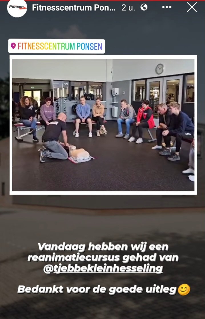 DS_scholingen's tweet photo. Vanmiddag een andere training dan dat ze bij #Fitnesscentrum #Ponsen gewend zijn.
Maar, leren reanimeren is ook topsport!
Bedankt voor jullie gastvrijheid en enthousiasme. https://t.co/KtSUCsqdMX