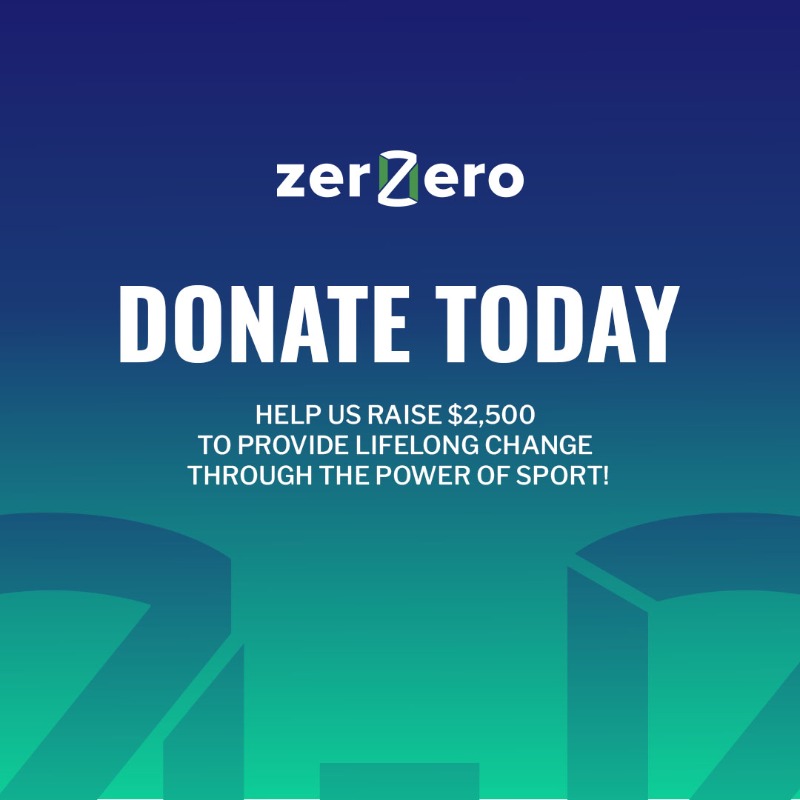 zerozero_fdn's tweet photo. Through Giving Tuesday we are seeking to raise $2,500 that will go direct to our scholarship fund! Changing the future has never been so easy– a donation to the ZeroZero Foundation helps to provide early intervention through sport. Be a part of the solution!