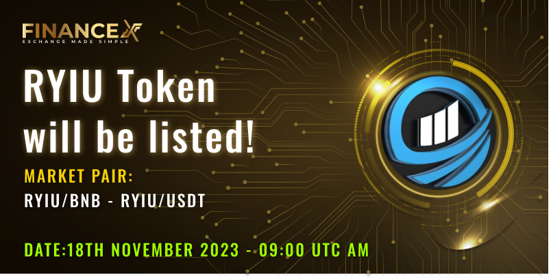 therealFinanceX's tweet image. RYIU Token (RYIU) has been listed on FinanceX exchange

Deposit: Open in 17th November 2023
Trade: Open in 18th November 2023

👉 financex.trade/trading/ryiubnb
👉 financex.trade/trading/ryiuus…

Detail: financex.trade/announcements/…

@RYI_Unity
#therealFinanceX #CoinGecko #RYI_Unity