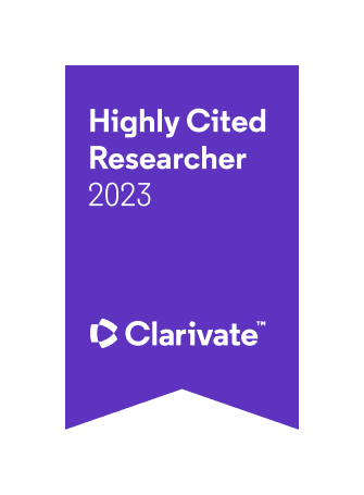 Happy to be on the list of Highly Cited Researchers again this year! 😊 clarivate.com/highly-cited-r…