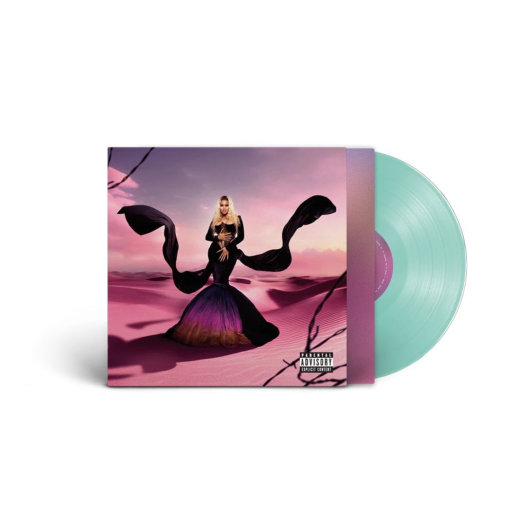 PopBase's tweet photo. Nicki Minaj unveils alternate cover for ‘Pink Friday 2.’ https://t.co/oOpgNP32ZO