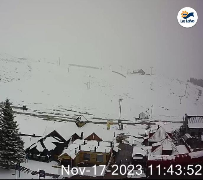 Desdemona_jna's tweet image. Una locura está nevando en #LasLeñas