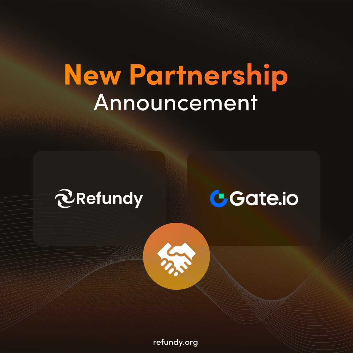 refundyorg's tweet photo. İlk partnerlik duyurumuz geldi 🥳

@gate_io ile partnerliğimizi duyurmaktan büyük keyif duyuyoruz 🎉 

Gate borsası ile gerçekleştireceğimiz Refundy özel kampanya için bildirimlerinizi açmayı unutmayın📣 https://t.co/OWvgML99WF