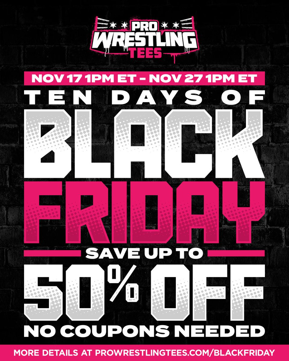 It’s that time again…. yes, it’s a semi annual, semi regular, semi truck, ProWrestlingTees.com sale! Get your Raven merch at a discount! So as always, remember to: Buy Early and Often!