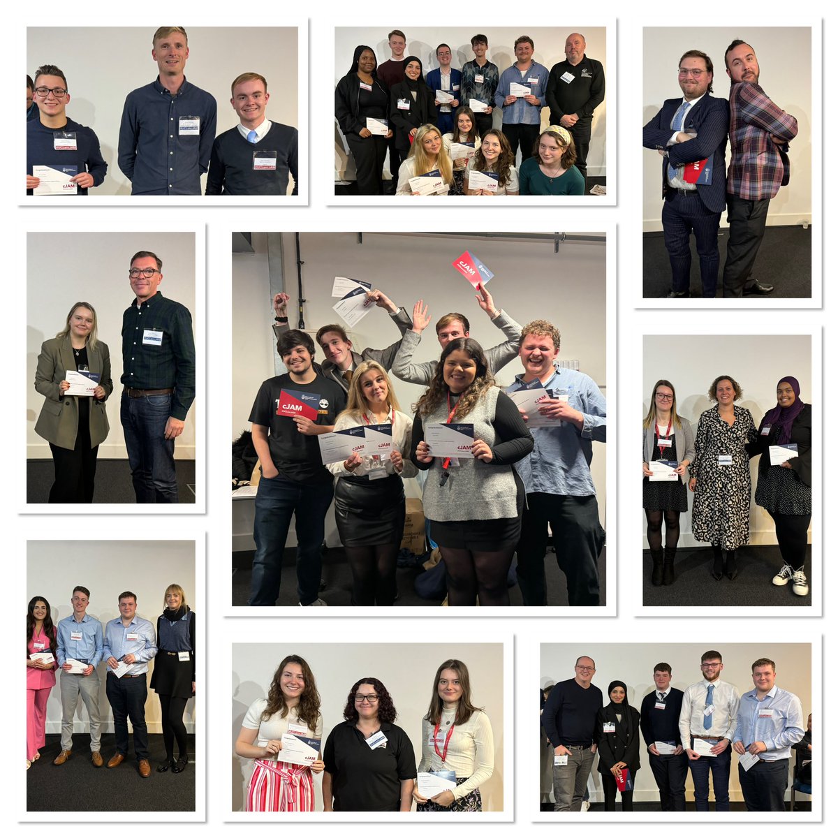uclanjournalism's tweet photo. Congratulations to all our CJam winners. And well done to everyone who pitched, you did us very proud today regardless of the outcome. #UCLanCJam https://t.co/soAWbkmZ08